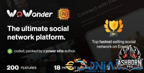 Mais informações sobre "WoWonder - The Ultimate PHP Social Network Platform"